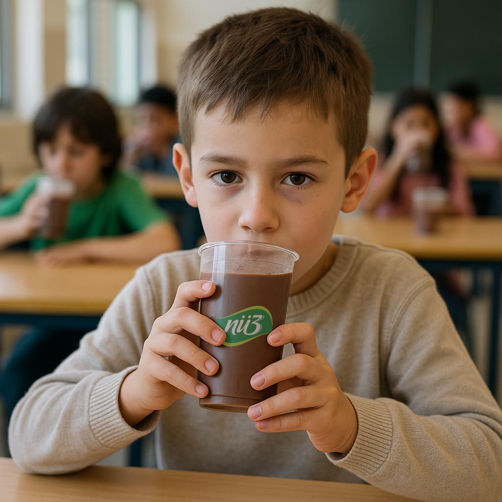 Niño tomando nü3